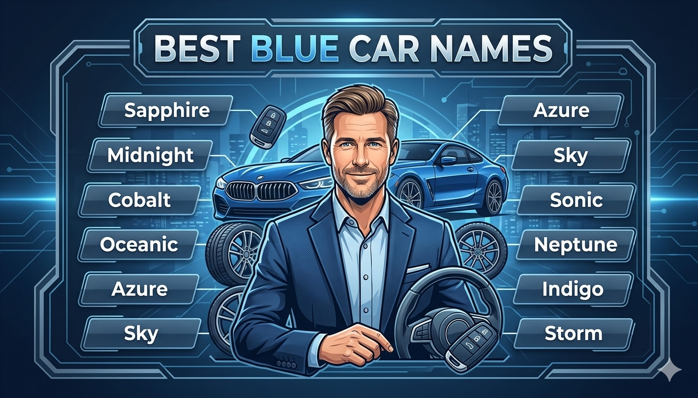 Best Blue Car Names