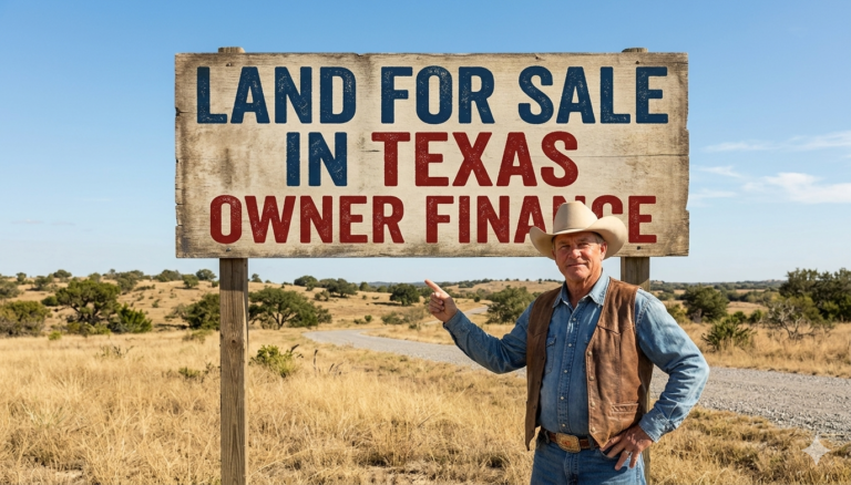 Land for Sale in Texas Owner Finance