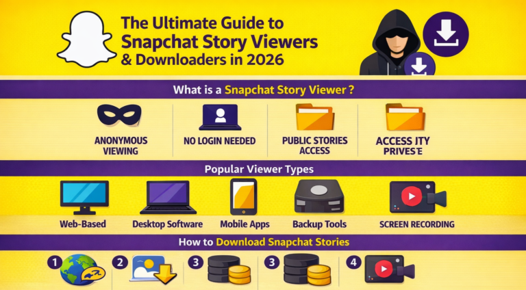 Snapchat Story Viewer & Downloader Guide (2026) Anonymous Viewing